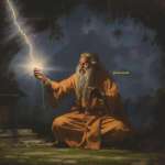 Rishi invoking Mantra