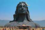 the adiyogi statue in coimbatore india