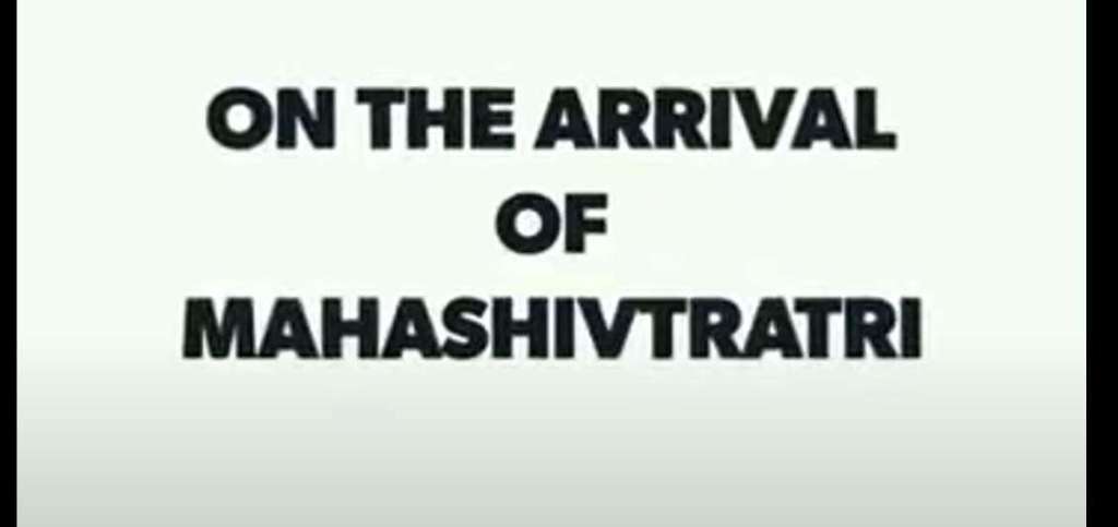 Unexplained Magic on&nbsp;Shivratri